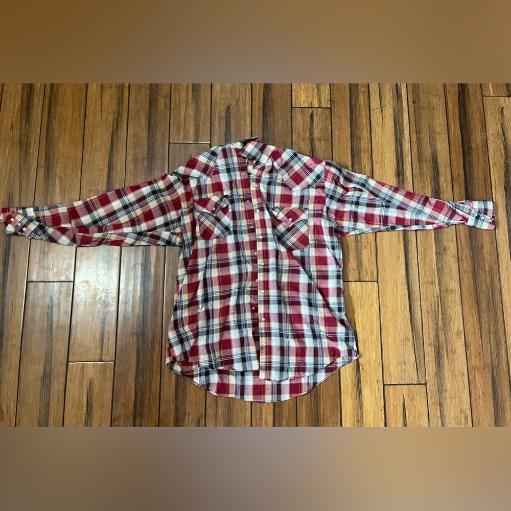 Plains Western Wear Pearl Snap